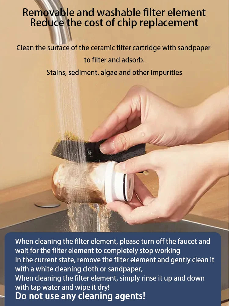 Filtre à Eau de Robinet – Charbon Actif